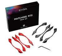 Kit de garniture rouge/noir pour cartes EVGA 20 Series Dual Fan