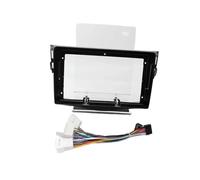 Kit De Garniture Tableau Bord pour Autoradio pour Toyota RAV4 2007-2012 2 DIN 9/10,1 Pouces Cadre DVD Adaptateur Audio Façade D'autoradio(Frame-Cord,9Inch)