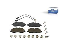Kit de garnitures de disque de frein DT Spare Parts 13.93108 avec témoins