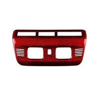 Kit De Garnitures Pour Lampe De Lecture De Toit De Voiture Pour Chevy Pour Corvette C8 2020-2023, Accessoires De Décoration Intérieure Garniture De Voiture(ROUGE)