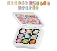 Kit de gel à ongles, système d'extension de texture crème, kit de décoration d'ongles à faire soi-même, conseils français pour filles, femmes, mariage, anniversaire