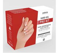 Kit de gel dur pour ongles - ESTAMPILLE - Gel transparent rigide - French Builder White - Couche de finition brillante