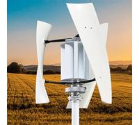 Kit de générateur d'éolienne,éolienne verticale à lévitation magnétique 3000W 12V 24V 48V 220V avec contrôleur de charge étanche,équipement de production d'électricité pour toit de camping-car,12V