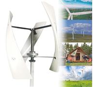 Kit de générateur d'éolienne Horizontale avec contrôleur de Charge, kit de générateur d'éolienne Verticale avec contrôleur, Production d'énergie à Haut rendement pour Usage Domestique, Marin