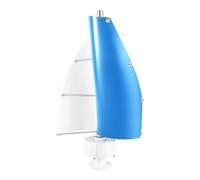 Kit de générateur d'éolienne portable 24 V 100 W avec 2 lames - Générateur éolien efficace pour maison, camping, bateau, camping-car