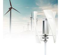 Kit de générateur éolien Horizontal avec régulateur de Charge, kit de générateur éolien Vertical, système d'alimentation de toiture 6 KW 12 V/24 V avec régulateur, Solution d'énergie renouve
