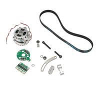 Kit de génération d'énergie modifiée à monter soi-même avec générateur micro CC 12 V + pont redresseur + régulateur de tension + support de montage + courroie pour modèle de moteur CISON V8, kit
