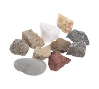 Kit de Géologie Spécimens de Pierres et Minéraux pour Enseignement | Coffret Science, Pierre et Plastique, Boîte Robuste Incluse, pour Laboratoire, Terrain pprentissage