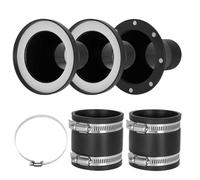 Kit de gestion de la poussière pour le travail du bois avec extrémités de réception magnétiques, supports de serrage et adaptateurs de tuyau pour une intégration sans couture du tuyau