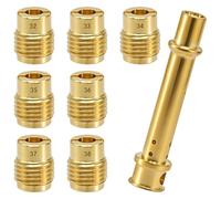 Kit de gicleurs de carburateur (1 pièce) pour Predator 212, kit de réglage de gicleur principal haute performance avec gicleurs de 0,81 à 0,97 mm et tube E, compatible avec Honda GX160