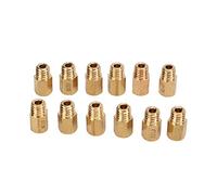 Kit de Gicleurs de Carburateur, 12 Pièces Hexagonales en Laiton, Carburateur Principal, Carburateur, Carburateur Principal, Buse de Remplacement pour VM TM TMX 210-320