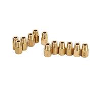 Kit de Gicleurs de Carburateur, 12 Pièces Kit de Gicleurs Principaux de Carburateur en Métal Jeu de Buses Principales de Carburateur en Métal pour VM TM TMX #330-#440 Accessoires de carburateur