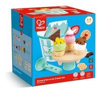 HaPe Kit de glaces avec support – Fabriquez votre propre glace, jeu en bois pour enfants