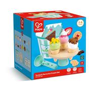HaPe Kit de glaces avec support – Fabriquez votre propre glace, jeu en bois pour enfants