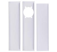 Kit de glissière de fenêtre réglable de 190 cm, 3 pièces, plaque pour climatiseur portable Midea