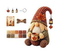 Kit de Gnome en Perles | Kits de Loisirs Créatifs Gnome 3D en Perles DIY | Set d'Art en pour Débutants | Pour Débutants, Adultes, Passionnés, Pour , Vacances, Maison, Bureau, Bibliothèque Et Ma