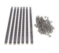 Kit de gobelets cellulaires pour Reine des Abeilles, boîte de Cage d'élevage en Plastique, Outils d'équipement d'apiculture avec Cadres pour apiculteurs d'élevage de Reines, 100