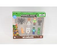 kit de gomme 3D Minecraft MC4070B 8 pièces