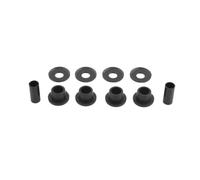 Kit de gomme pour levier de guidon, installation facile, remplacement | Pour most motorcycles with a durable plupart des motos, un bushing en caoutchouc résistant réduit(Black Black)