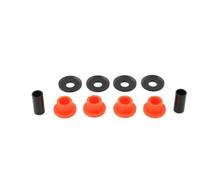 Kit de gomme pour levier de guidon, installation facile, remplacement | Pour most motorcycles with a durable plupart des motos, un bushing en caoutchouc résistant réduit(Orange Black)