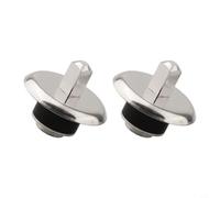 Kit de goujons d'accouplement de mélangeur 2 pièces de rechange pour pièces de mélangeur Oster Arbre d'entraînement en métal Fix Comptoir Réparation d'appareils électroménagers Argenté 3,2 cm