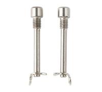 Kit de goupille et circlip en alliage pour un entretien fiable des freins hydrauliques de vélo (couleur titane)