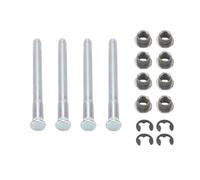 Kit de Goupilles de Charnière de Porte Voiture, Acier Argenté, | Remplacement Direct pour Charnière de Porte, Bords Lisses Arrondis, pour Camion 2 Portes 1988-2002
