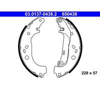 Kit De Goupilles De Frein 03.0137-0438.2 ATE Pour FORD