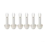 Kit de goupilles de joint et joint en caoutchouc Intex 25018, pièces de rechange pour piscines hors sol de 4 m à 7,3 m, matériau ASA, blanc, 6 ou 10 ensembles (10 pièces de 60 mm)