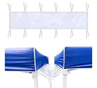 Kit de gouttière pour abri de Jardin,Garde Amovible Transparente Extensible | Gouttières escamotables pour tonnelle,pour Usage extérieur, Jardin, terrasse, Balcon, abri de Camping, Bord de Piscine