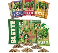 Kit de graines de blette bio-6 variétés pour une culture facile dans le jardin,sur le balcon ou dans une jardinière surélevée