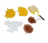 Kit de greffage d'élevage de Reine des Abeilles en Plastique réutilisable, Ensemble d'outils de marquage pour l'apiculture Professionnelle avec 1 Stylo de marquage, 1 boîte