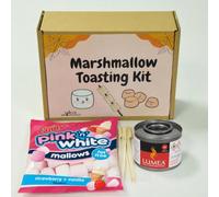 Kit de grillage à la guimauve pour Guy Fawkes Bonfire Night Cadeaux de Noël Camping Smores Ensemble complet avec longues brochettes pour les barbecues Parfait pour tremper dans du chocolat