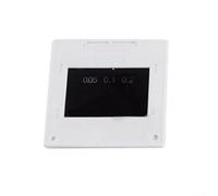 Kit de grille de diffraction d'interférence 50 x 50 mm avec motifs simples, doubles, triples, circulaires et composites pour démonstration d'optique physique, kit de grille de test en plastique de