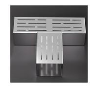 Kit de grille de drainage en acier inoxydable pour une gestion efficace de l'eau dans les douches, les patios et les sols extérieurs