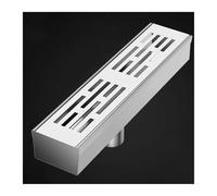 Kit de grille de drainage pour une gestion efficace de l'eau dans les douches, les patios et les sols extérieurs, fabriqué en acier inoxydable