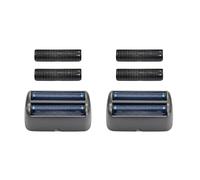 Kit De Grille De Rechange Et Tête De Coupe, Compatible Avec Babyliss, Rasoirs Électriques PRO UV À Double Grille FXLFS2 - À Utiliser Uniquement Avec Les Rasoirs À Grille UV(Black-2PC)