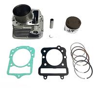 Kit de gros cylindre moto Kit de cylindre de moteur 76mm 300cc avec joint de segments de Piston adapté pour KLF300 KVF300 Bayou300 1989-2004 OC0025PR107LL Kit de modification de cylindre