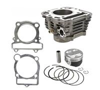 Kit de gros cylindre moto Kit de cylindre de moteur, joints d'anneaux de Piston 80mm 300cc adaptés pour TRX300 TRX300EX 300EX Sportrax 300 2X4 ATV Kit de modification de cylindre