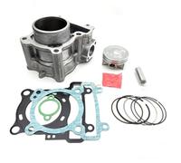 Kit de gros cylindre moto Kit de cylindre de moto de jeu de baril de grand alésage de 57/62/63mm adapté pour LC150 YZF R15 V2 Vixion NVL 2ND-E1311-00 Kit de modification de cylindre(62mm)