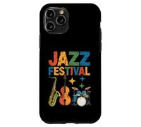 Kit de Grosse Caisse pour Saxophone rétro Jazz Festival Coque pour iPhone 11 Pro