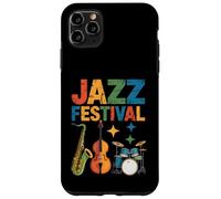 Kit de Grosse Caisse pour Saxophone rétro Jazz Festival Coque pour iPhone 11 Pro Max