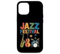Kit de Grosse Caisse pour Saxophone rétro Jazz Festival Coque pour iPhone 12/12 Pro