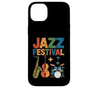 Kit de Grosse Caisse pour Saxophone rétro Jazz Festival Coque pour iPhone 14 Plus