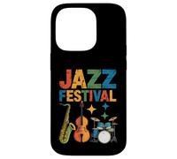 Kit de Grosse Caisse pour Saxophone rétro Jazz Festival Coque pour iPhone 14 Pro
