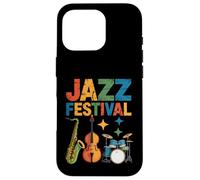 Kit de Grosse Caisse pour Saxophone rétro Jazz Festival Coque pour iPhone 16 Pro