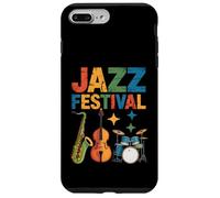 Kit de Grosse Caisse pour Saxophone rétro Jazz Festival Coque pour iPhone 7 Plus/8 Plus