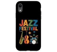 Kit de Grosse Caisse pour Saxophone rétro Jazz Festival Coque pour iPhone XR