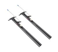 Kit de guidage en alliage d'aluminium, piste de scie circulaire, haute dureté, Durable, sûr et efficace pour le travail du bois