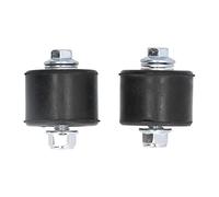 Kit de Guide de Rouleau de Chaîne, Ensemble de Tendeur de Rouleau de Chaîne Inférieur Noir Guide de Roue de Curseur Pit Dirt Fit pour YFZ 350 Banshee 1987-2006 2 Pièces 8mm